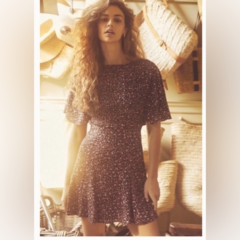 Freepeople mini floral dress